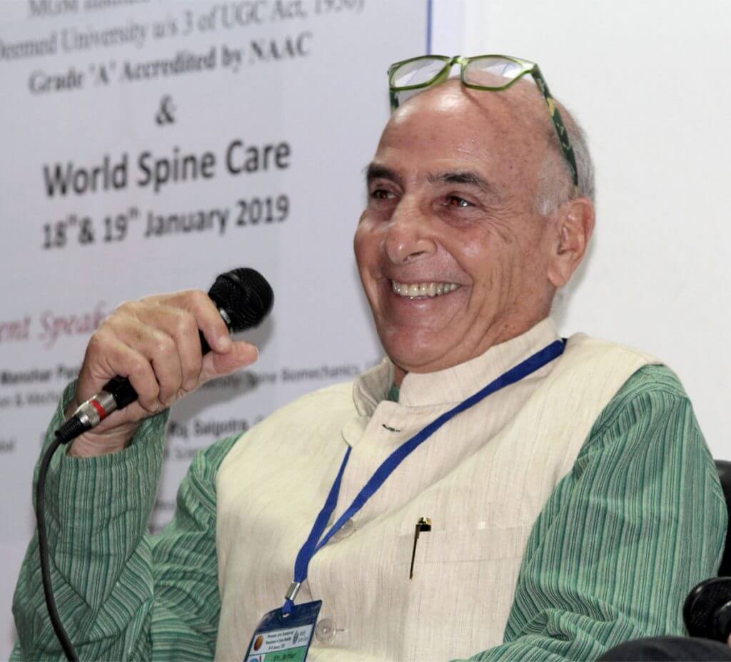 At the World Spine Care Conference 1/19
